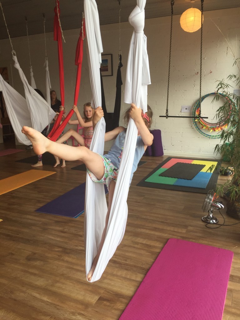 Aerial Yoga in Soul Space - family activity in Carrick on Shannon