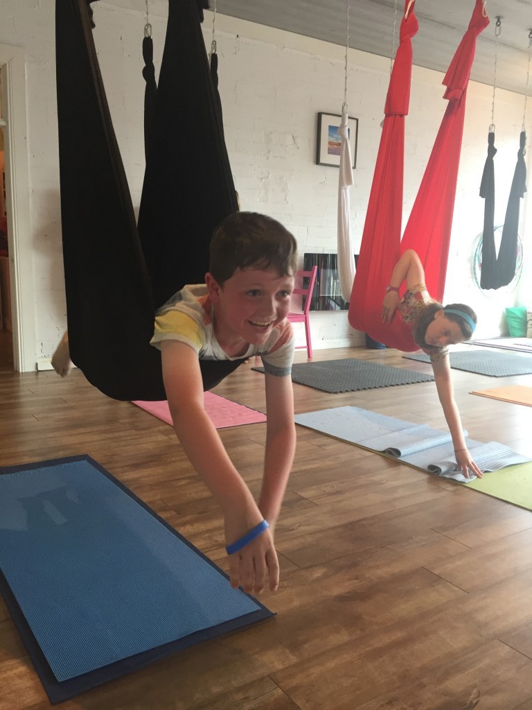 Aerial Yoga - family activity in Carrick on Shannon